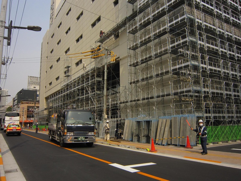 东安日本三年建筑工